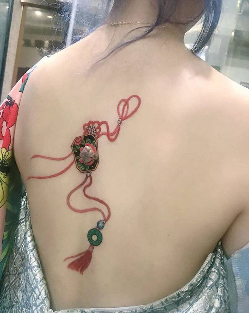 遮盖纹身图片_背部纹身图案