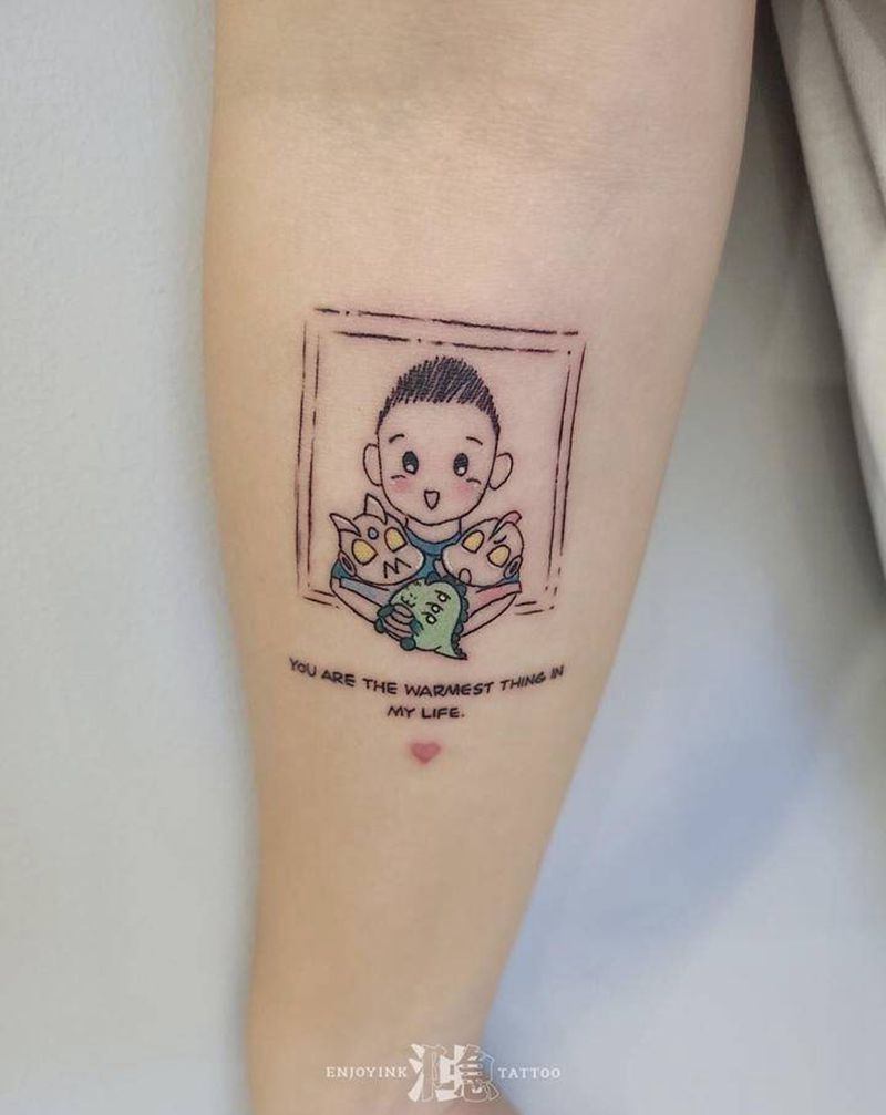 记录·幸福的时刻纹身图片_手部纹身图案