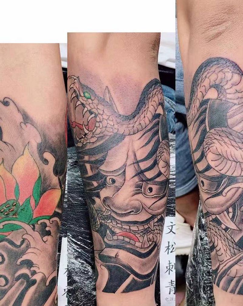 手臂纹身图片_手臂纹身图案