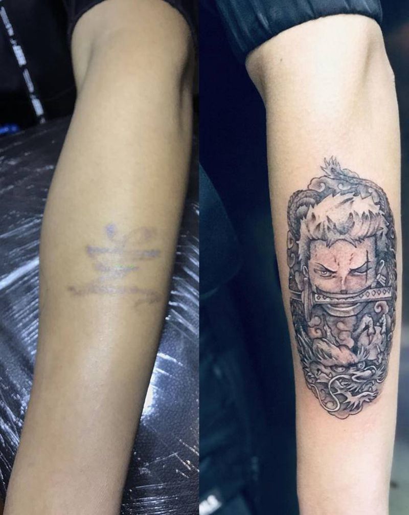 遮盖纹身图片_手臂纹身图案