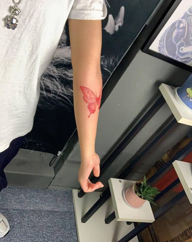 小清晰纹身图片_手臂纹身图案