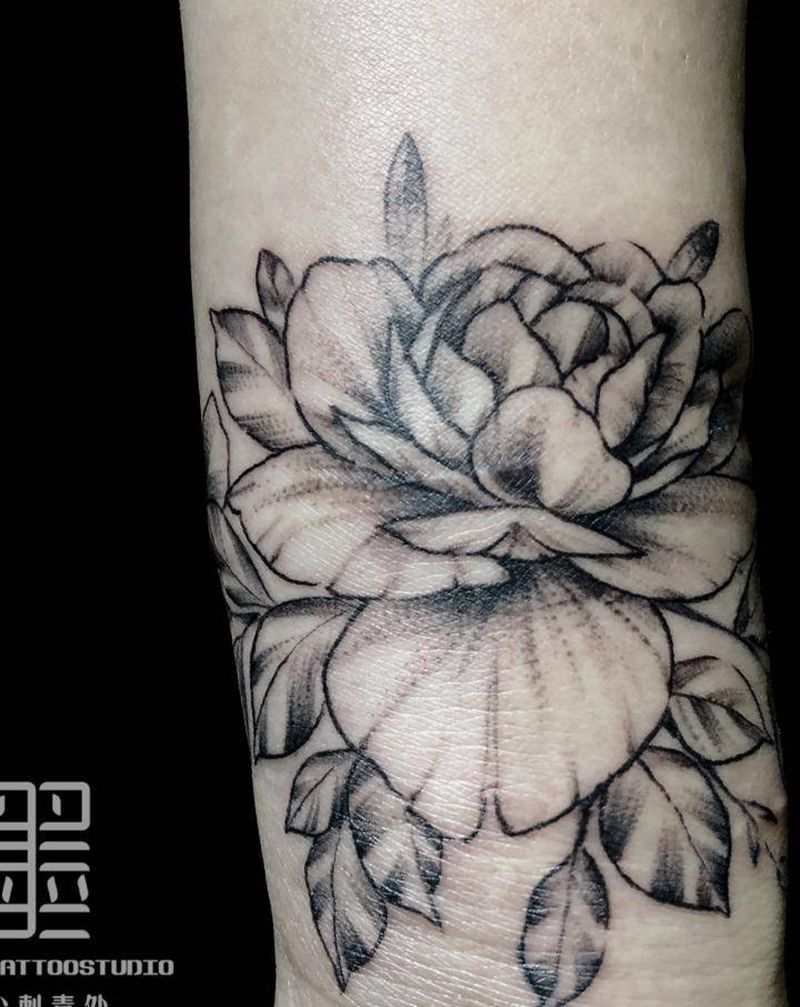 遮盖作品纹身图片_手臂点刺纹身图案