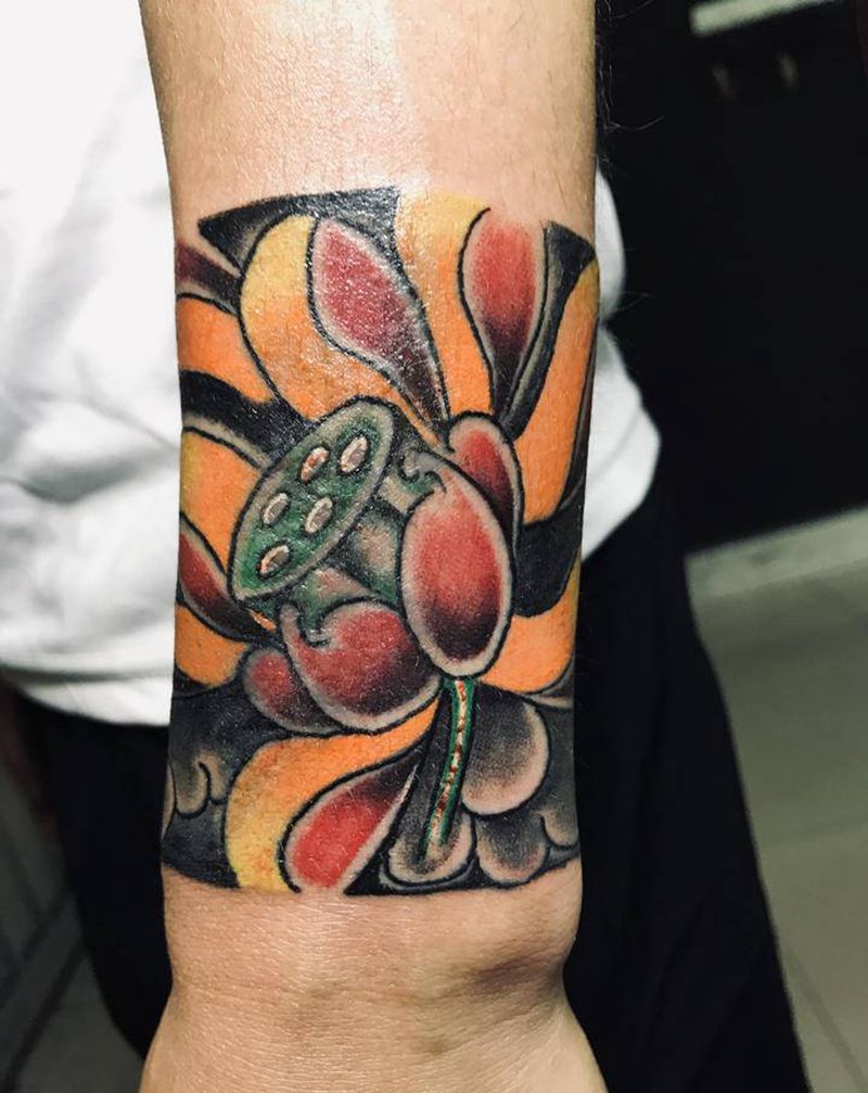 手环纹身图片_手臂纹身图案