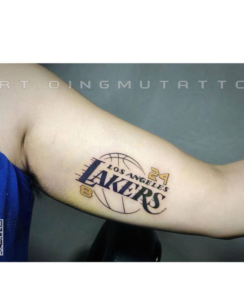 致敬科比纹身图片_手臂纹身图案