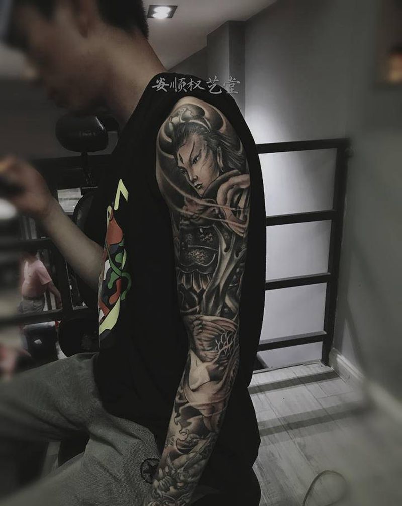 人纹身图片_手臂纹身图案