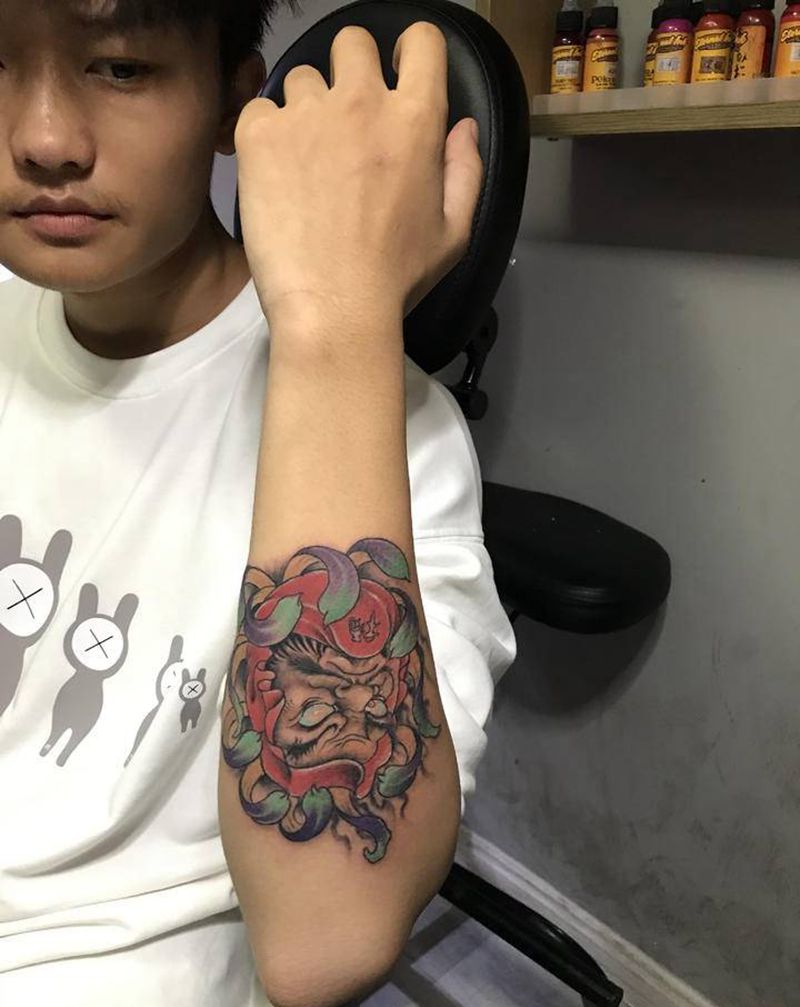 达纹身图片_手臂纹身图案
