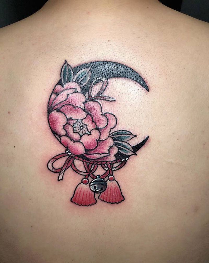 日式纹身图片_背部新传统纹身图案