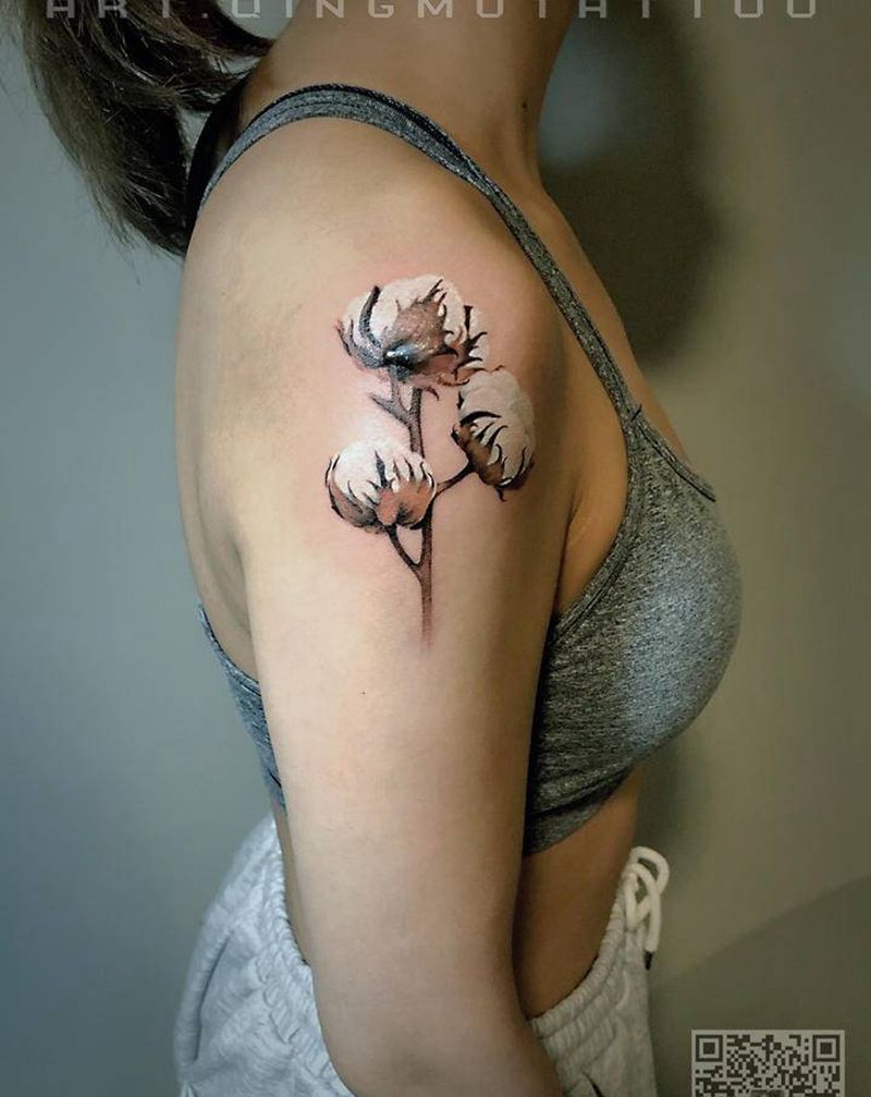 疤痕遮盖纹身图片_手臂水彩纹身图案