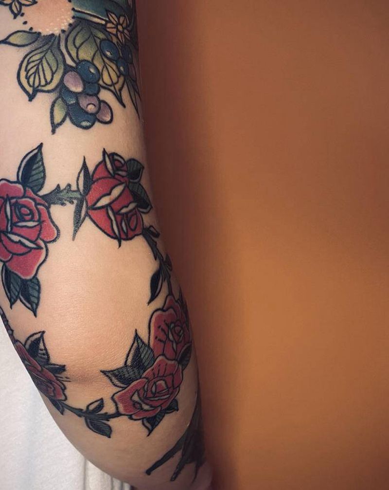 一些恢复纹身图片_手臂腿部New SchoolOld School纹身图案