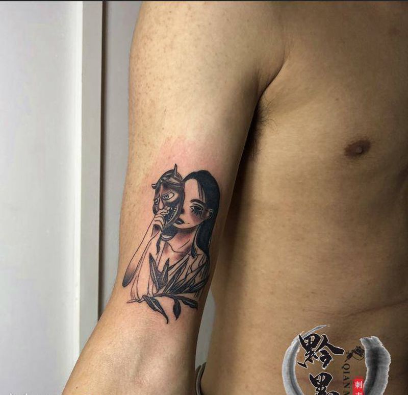 小图纹身图片_几何纹身图案