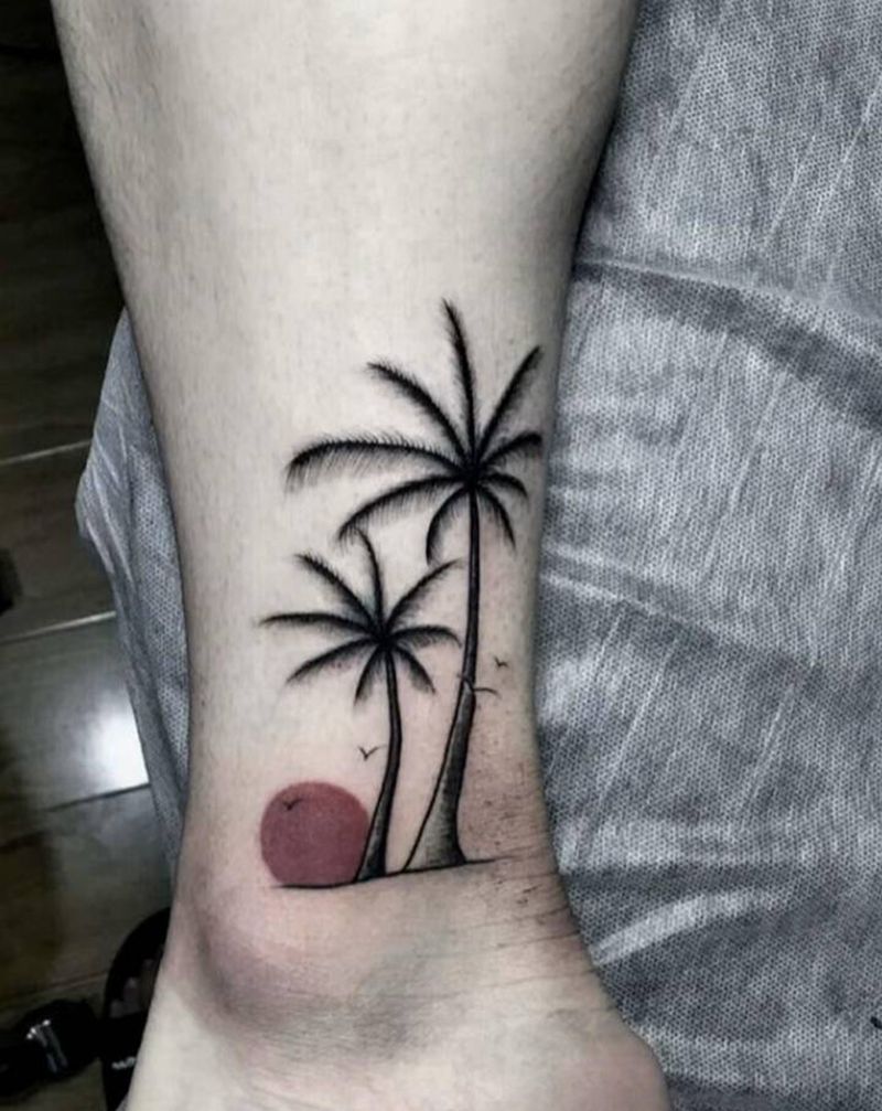 小图纹身图片_脚部纹身图案