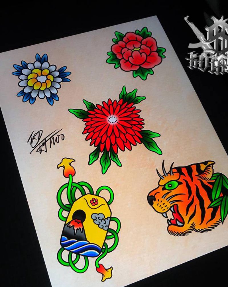 2纹身图片_手臂纹身图案