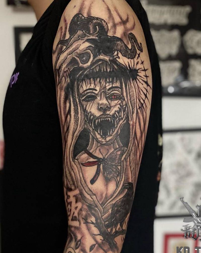 快满了纹身图片_Old SchoolNew School纹身图案