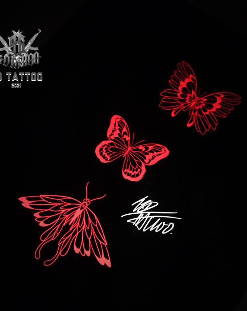1纹身图片_蝴蝶纹身图案