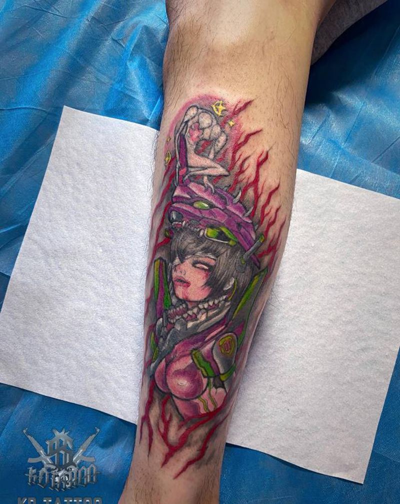 eva纹身图片_New SchoolOld School纹身图案