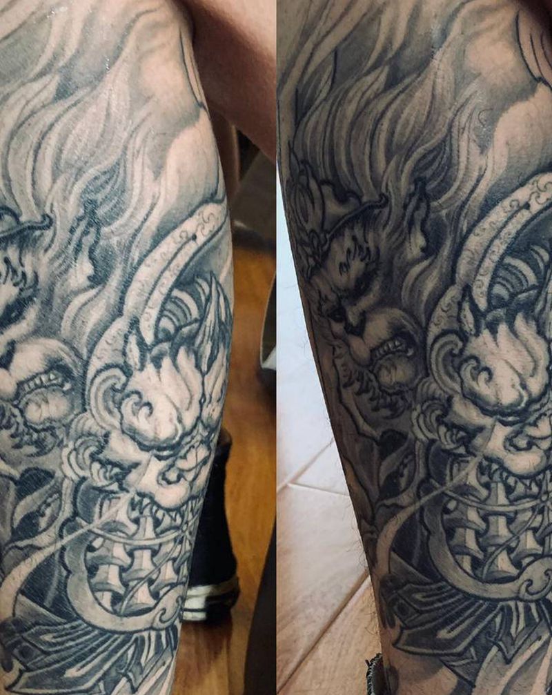 悟空纹身图片_新传统纹身图案