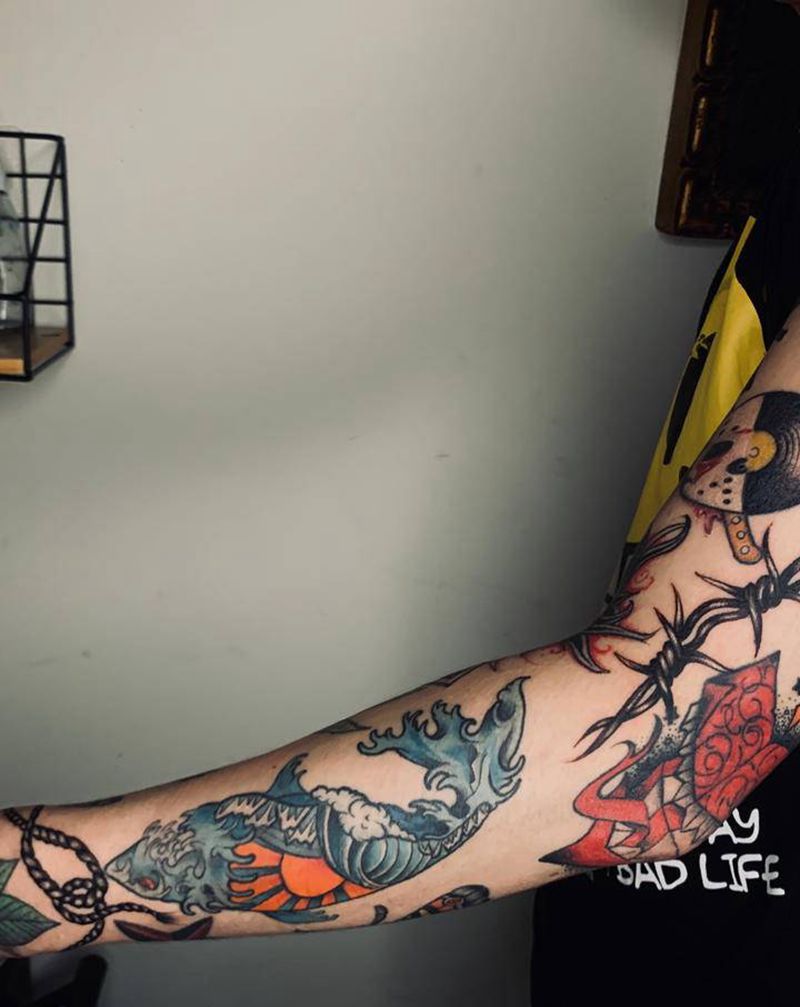 Old school纹身图片_Old SchoolNew School纹身图案