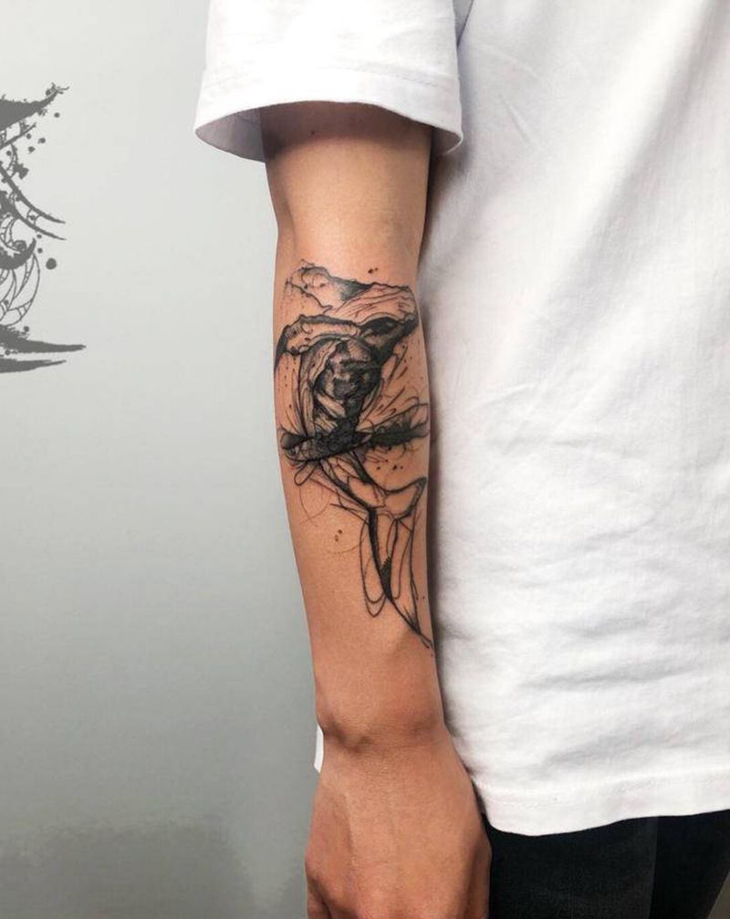 遮盖纹身图片_手臂纹身图案