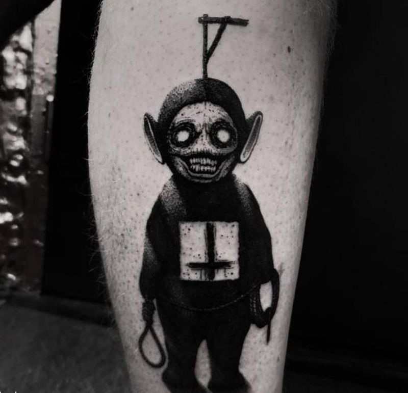 ＸＸ宝宝纹身图片_暗黑纹身图案