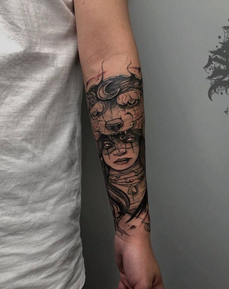 欧美纹身图片_手部纹身图案