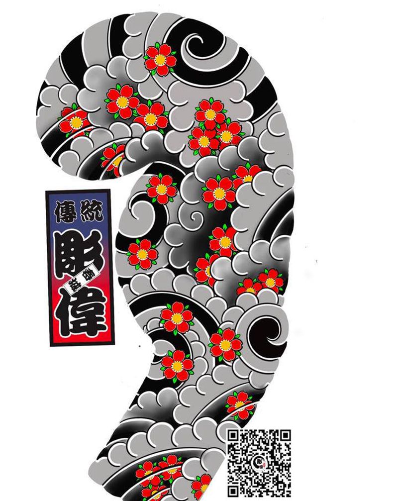 原创手稿纹身图片_老传统纹身图案