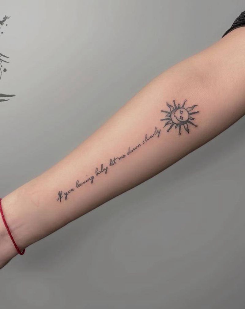 小清新纹身图片_手臂纹身图案