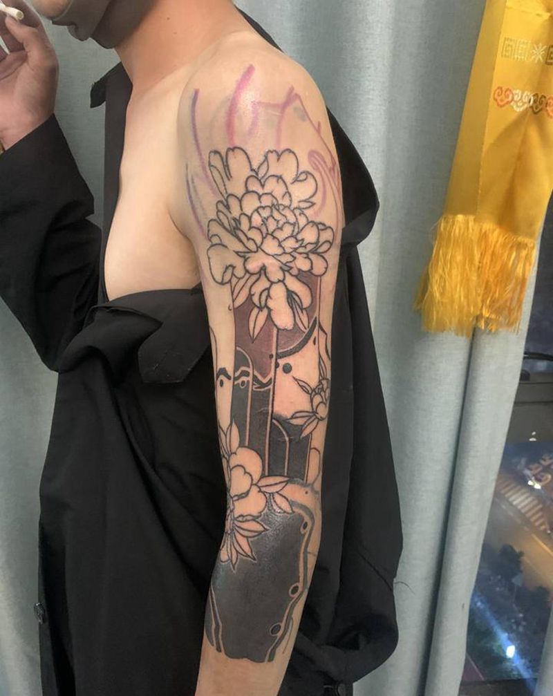 修改纹身图片_手部纹身图案