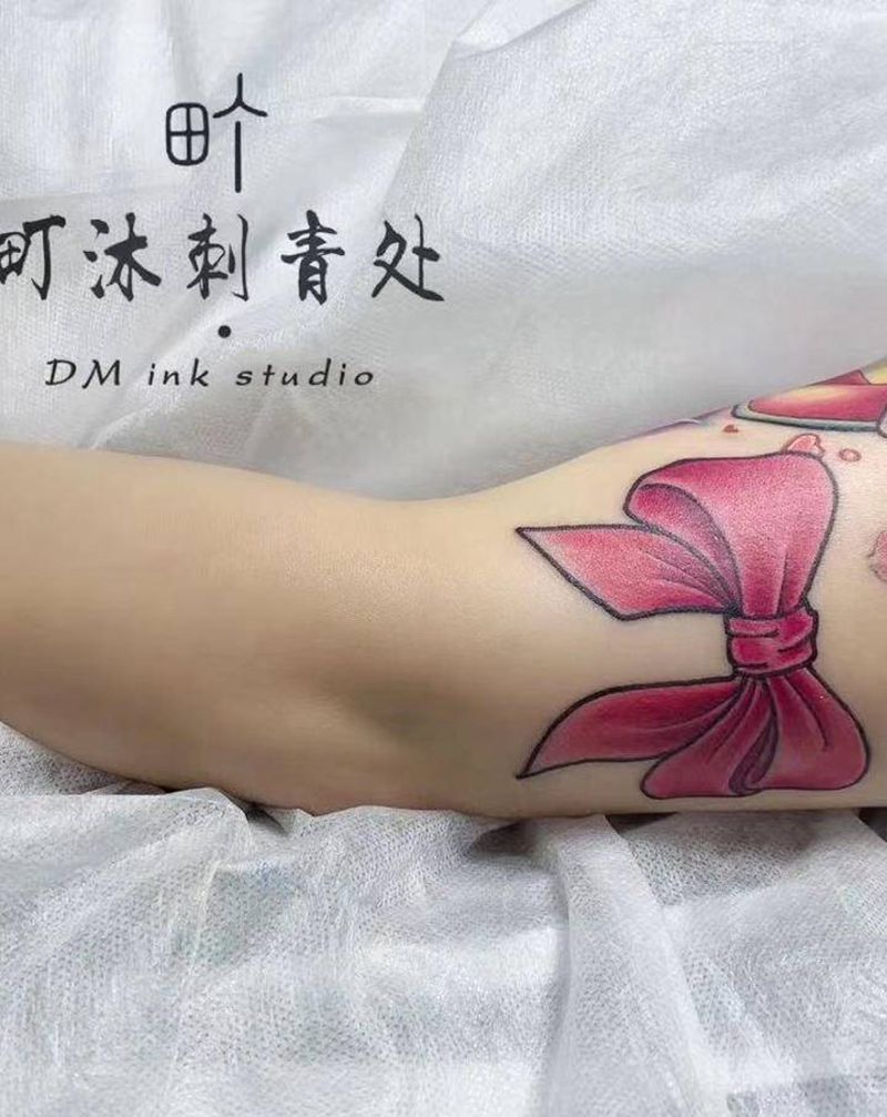 拼接花臂/蝴蝶结