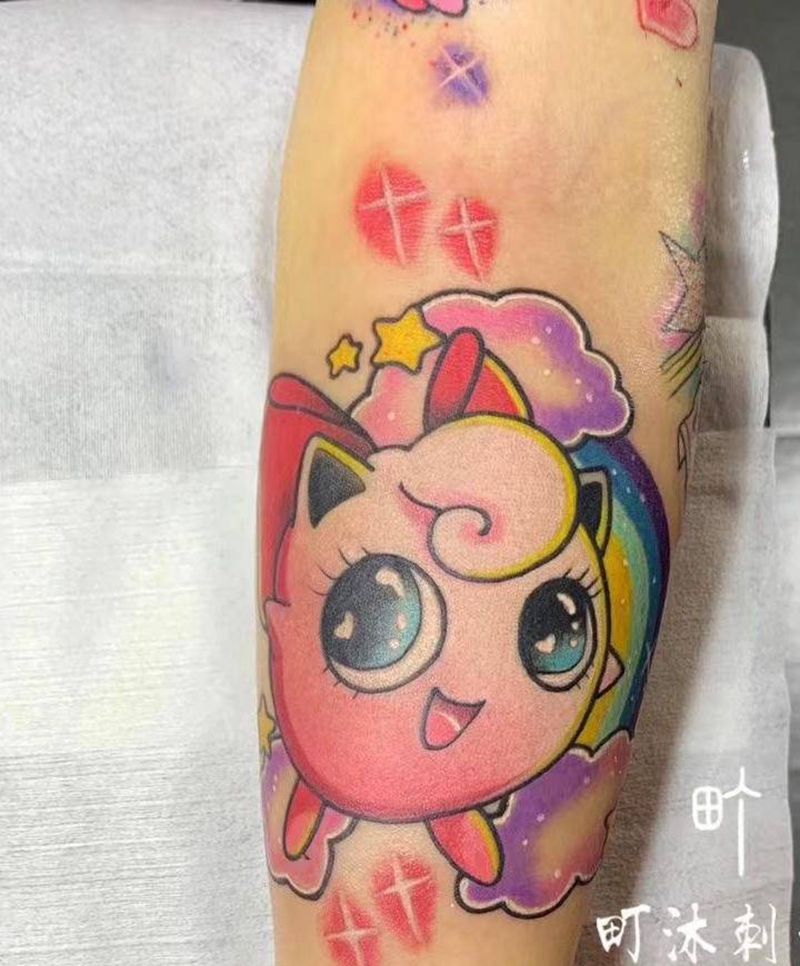 手臂/卡通纹身图片_手臂New School纹身图案