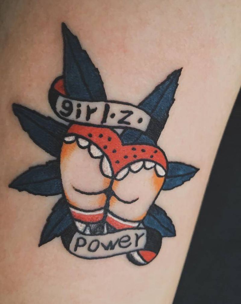 old school小图纹身图片_手臂Old School纹身图案