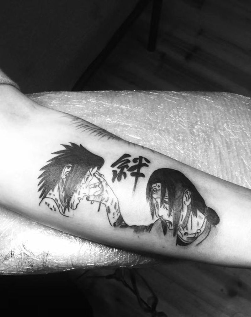 火影纹身图片_手臂纹身图案