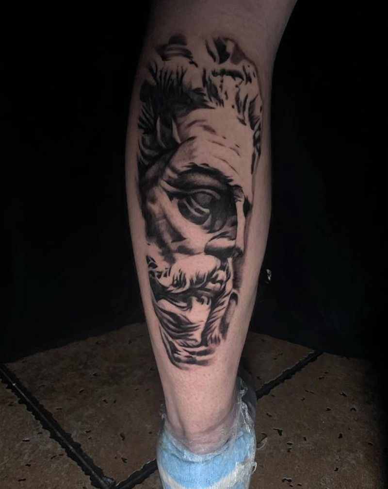 写实纹身图片_手臂欧美写实纹身图案