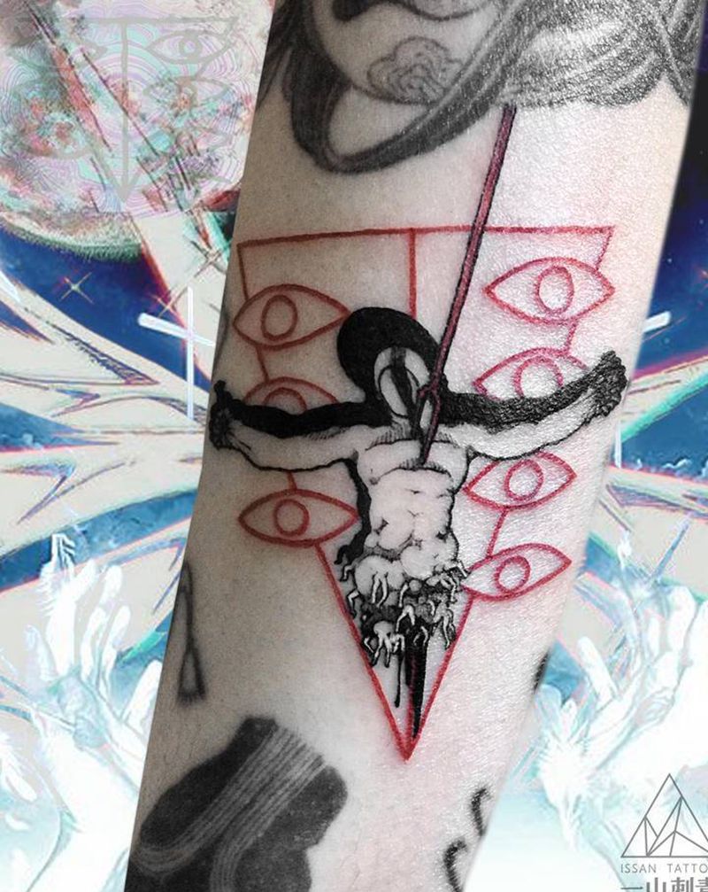 lilith纹身图片_手臂手部几何eva莉莉丝seele纹身图案