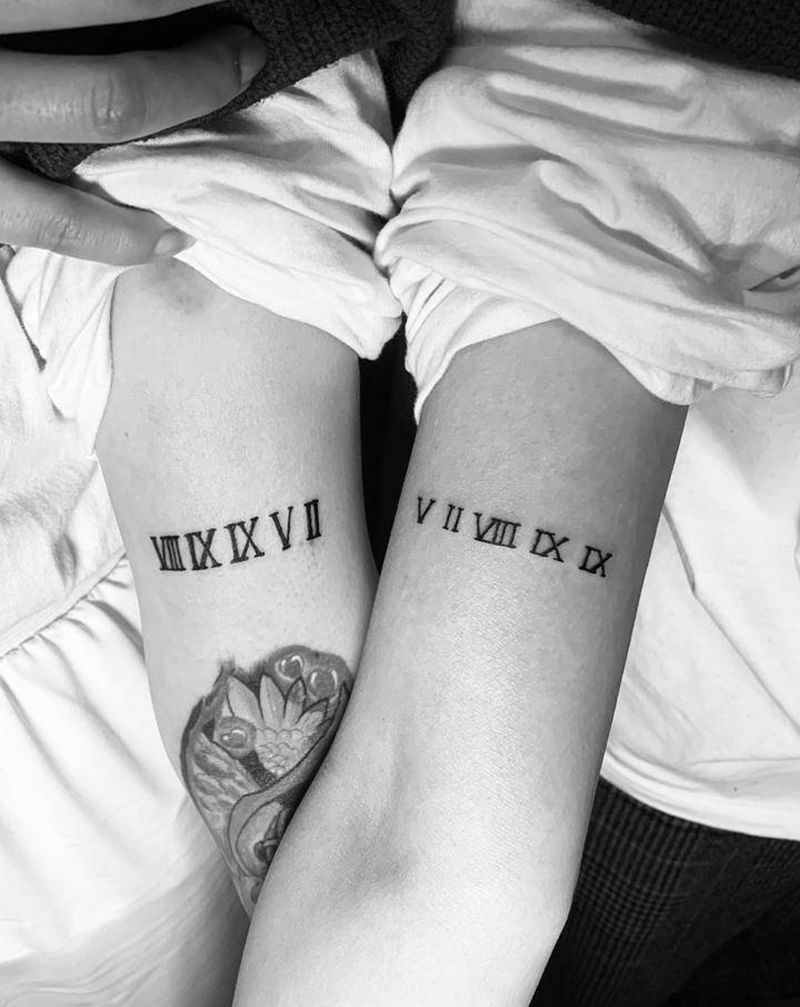 情侣纹身纹身图片_手臂纹身图案