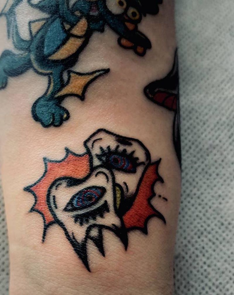 old school纹身图片_手臂Old School纹身图案