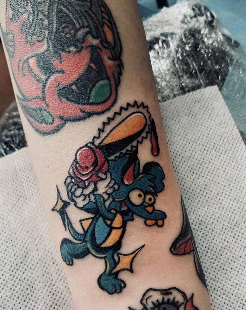 old school纹身图片_手臂Old School纹身图案