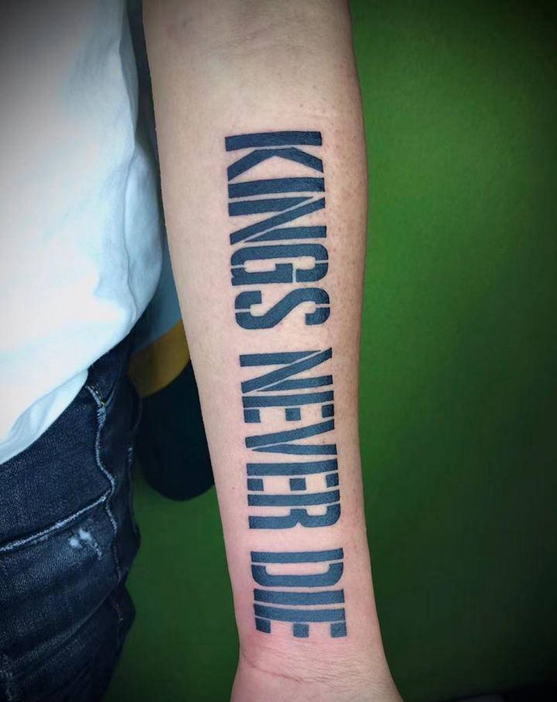 king纹身图片_手臂图腾纹身图案