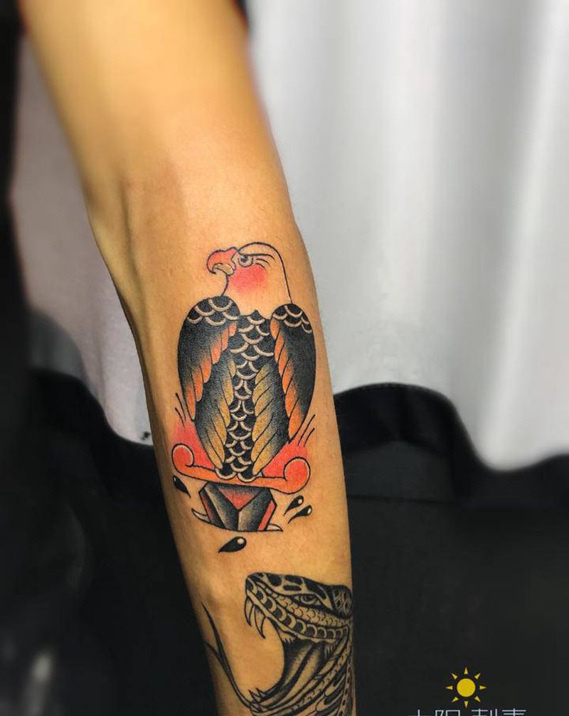 old  school纹身图片_手臂纹身图案