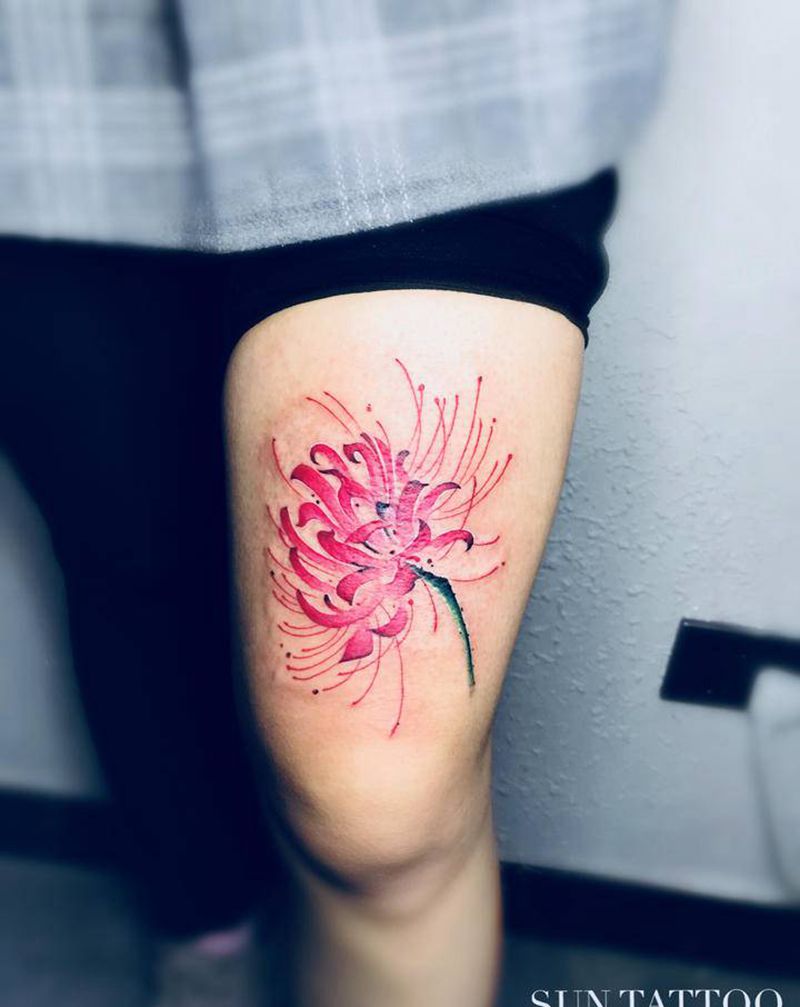 遮盖纹身图片_腿部纹身图案