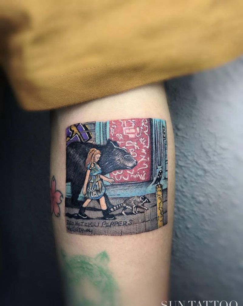 小写实纹身图片_手部纹身图案