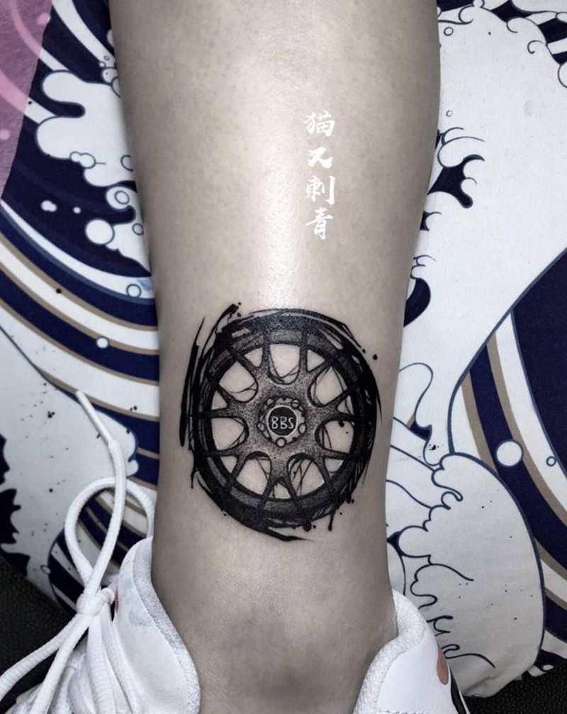 设计图稿纹身图片_腿部纹身图案