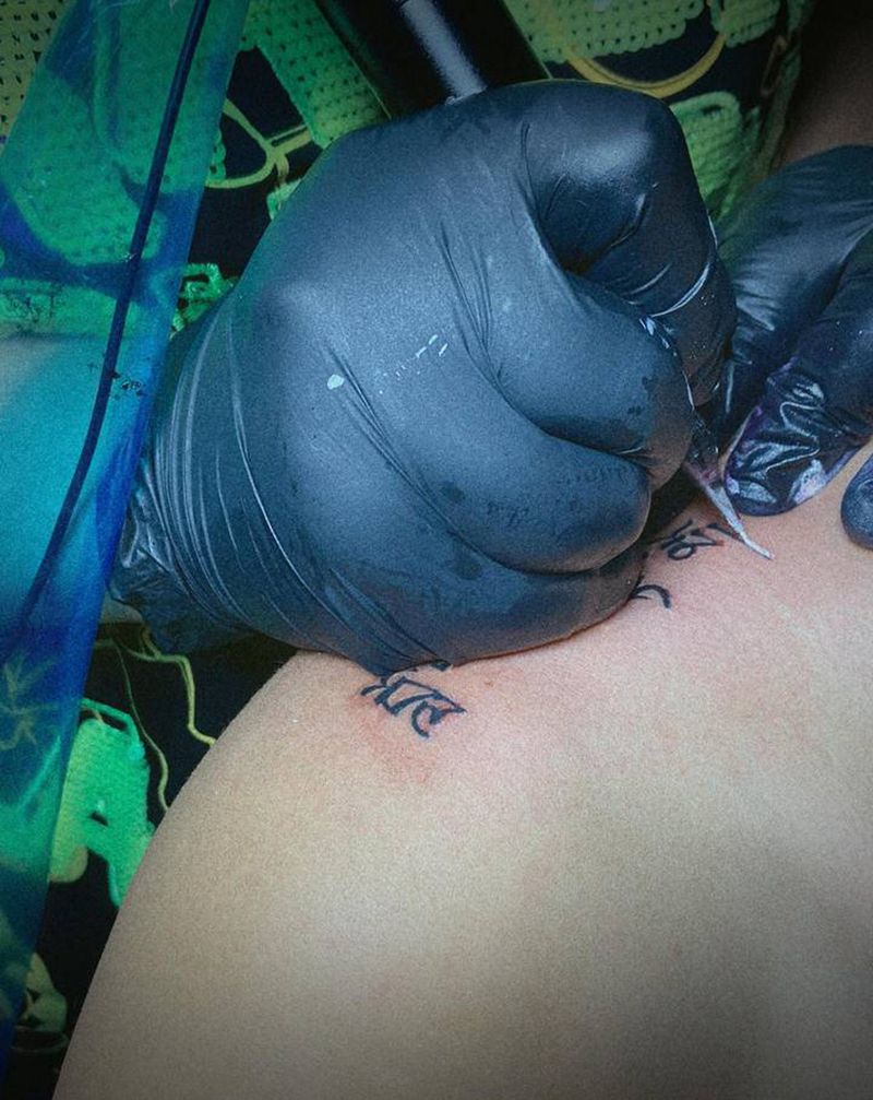 学员作品纹身图片_手臂肩部纹身图案