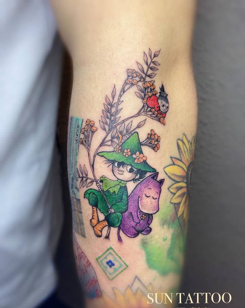 三小图纹身图片_手部纹身图案