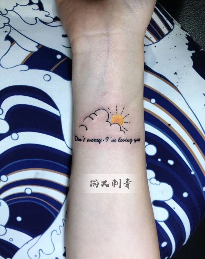 小清新纹身图片_手臂纹身图案