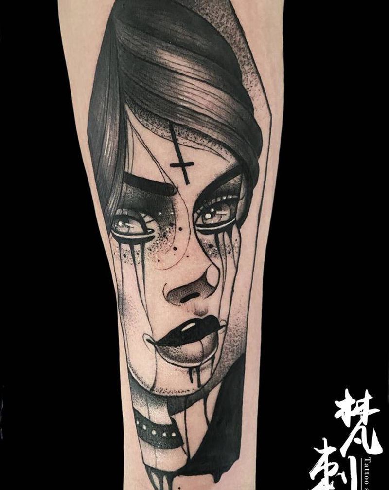 非原创纹身图片_手臂纹身图案