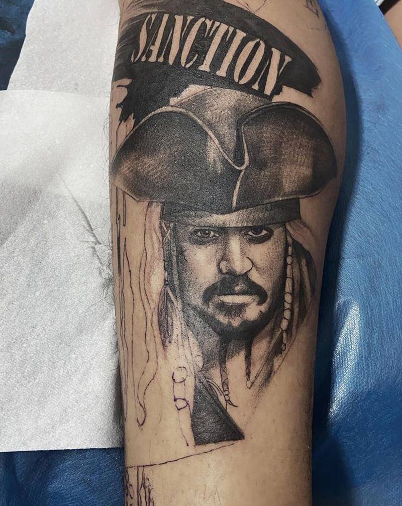 又是一个半成品纹身图片_腿部纹身图案