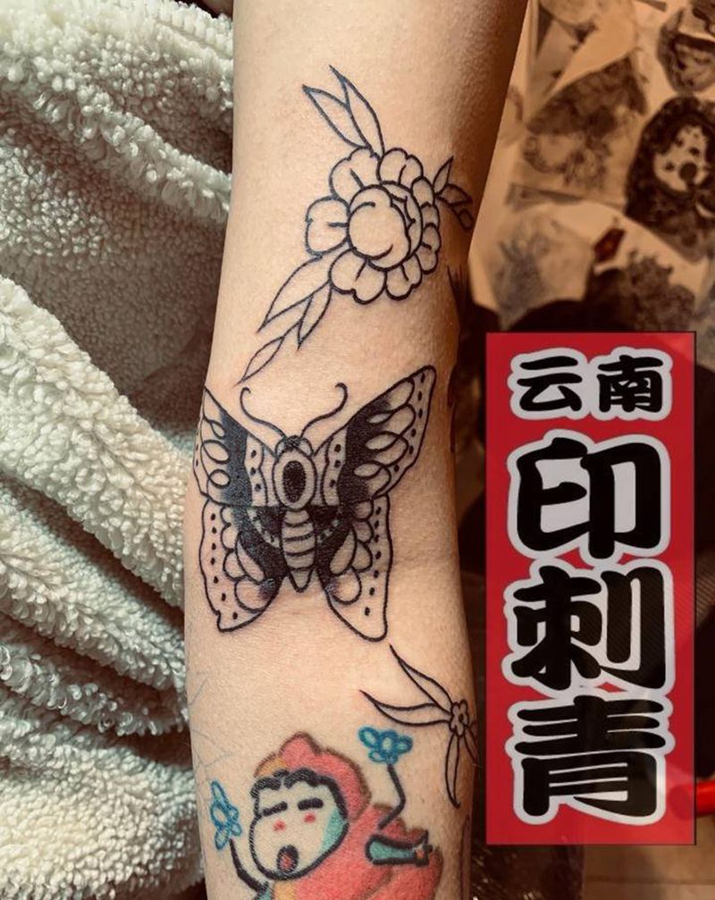 oschool纹身图片_手臂Old School纹身图案