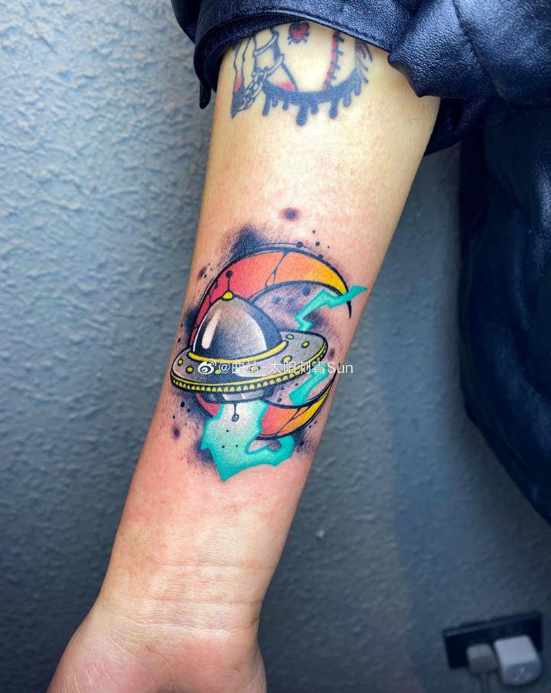 小彩纹身图片_手部纹身图案