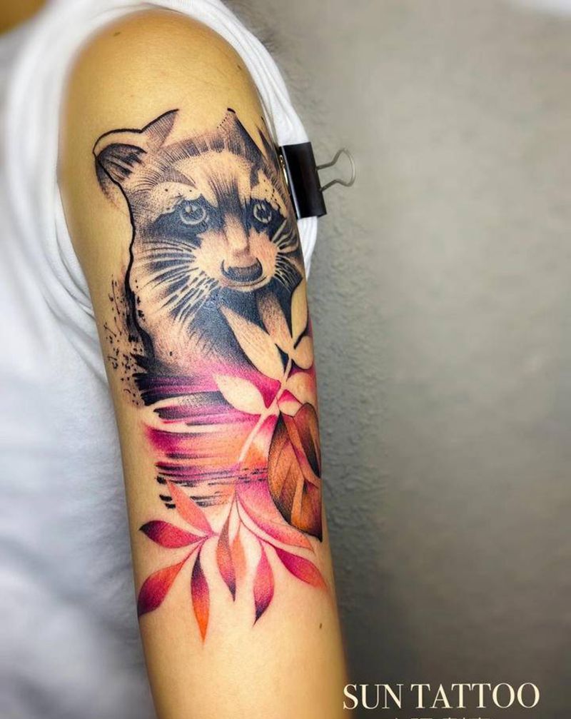 未完纹身图片_水墨纹身图案