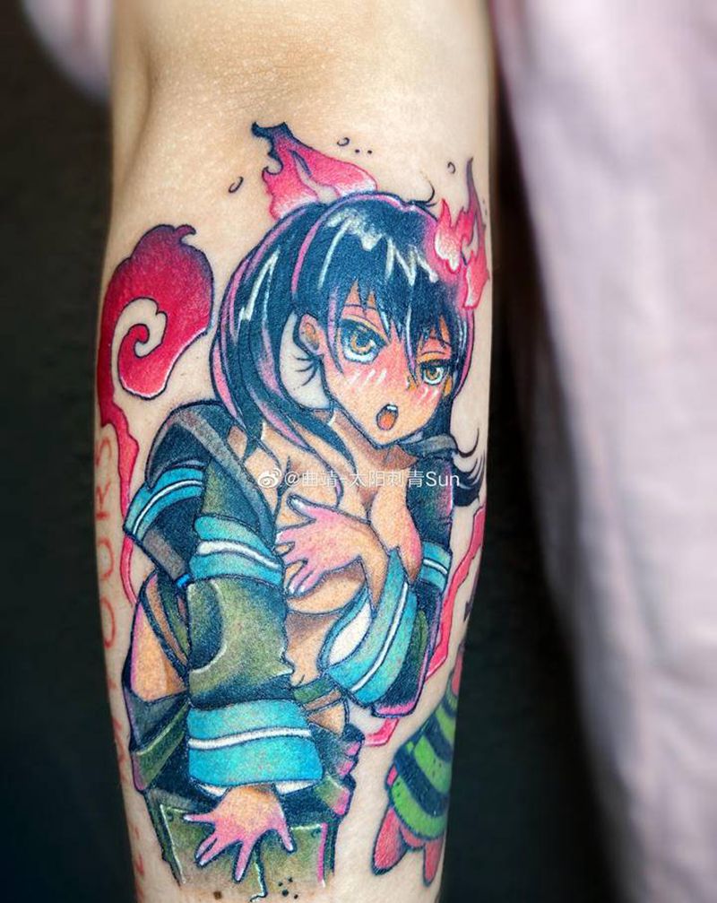 日漫卡通纹身图片_手部纹身图案
